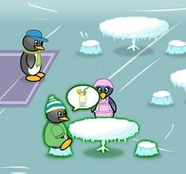Serving lemonade on the ice